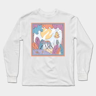 Maned Wolf Long Sleeve T-Shirt